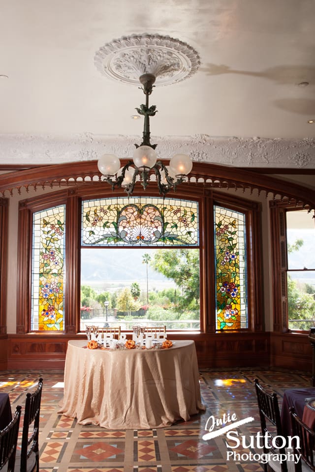Newhall Mansion dining room