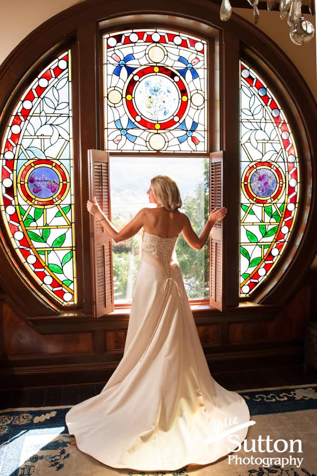 Newhall mansion bridal cherry room