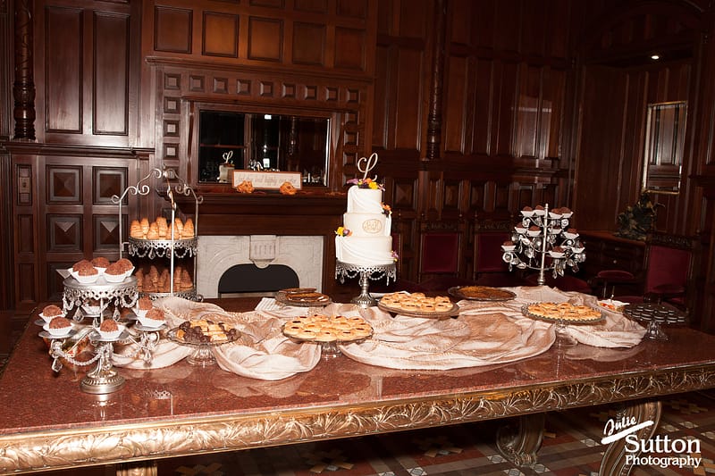 Newhall mansion dessert buffet